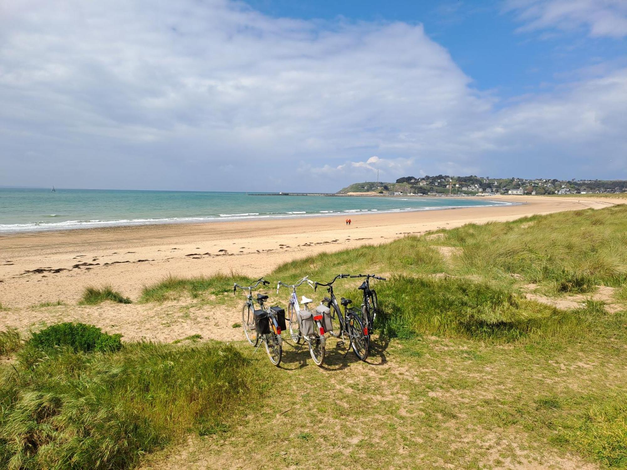 Les Goelettes A 250 M De La Plage 巴讷维尔-卡特里特 外观 照片